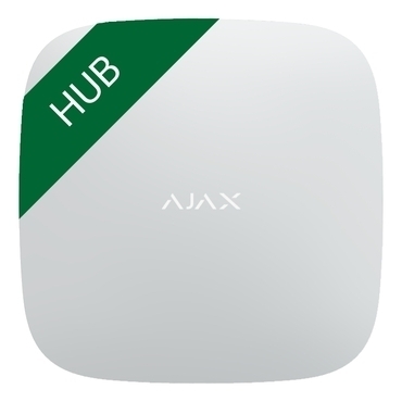 AJAX AJAX38237 Alarm domovní AJAX 7561, Hub, bílý