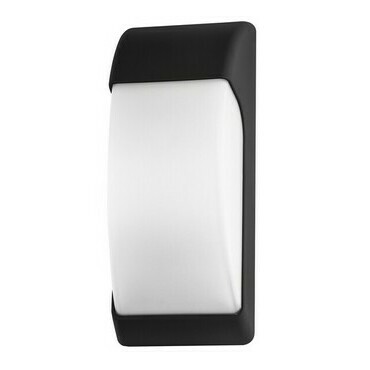 Venkovní nástěnné svítidlo Opole matná černá E27 1×12W RABALUX 7796