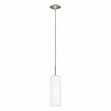 Závěsné svítidlo TROY 3 matný nikl O105 mm 1X60W EGLO