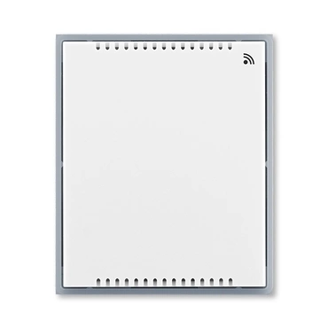 Vysílač vlhkosti RF ABB Element 3299E-A07908 04, bílá/ledová šedá, nástěnný