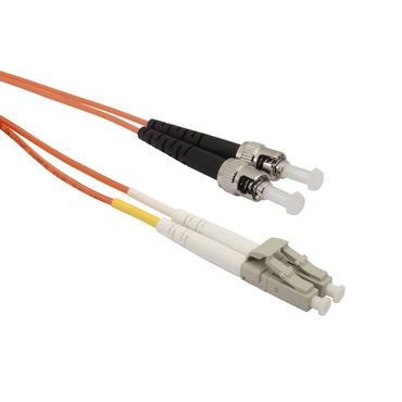 Patch kabel SOLARIX SXPC-LC/ST-UPC-OM2-1M-D, LC/UPC-ST/UPC, Multimode, 50/125, OM2, Duplex, 1m