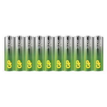 Baterie alkalická GP SUPER B0120G AA (LR6) 10SH