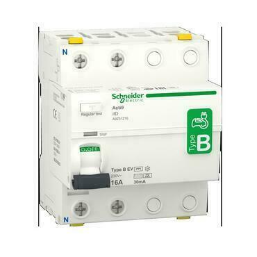 SCHN A9Z51216 Proudový chránič iID 2P 16A 30mA typ B-EV 230V RP 0,4kč/ks