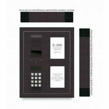 CZPHONE 4004091021 S elektronickým papírem (E-INK) FlatLine: MĚDĚNÁ - DUO Standard: klávesnice až 16