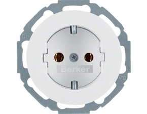 HAG 47552089 Zásuvka, SCHUKO, 16 A, 250 V ~ se zvýšenou ochranou kontaktů IEC 60884-1, bezšroub. svo