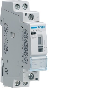 HAG ERC216 Instalační relé 16A, 2S, 230V AC