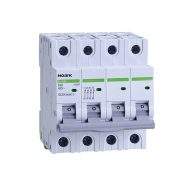 NOARK 102393 Ex9BI 4P 16A Instalační vypínač, šířka 4 moduly, 4pól, 16A