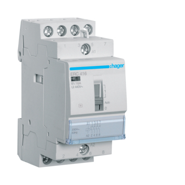 HAG ERC416 Instalační relé 16A, 4S, 230V AC