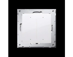 Ovladač osvětlení SIMON GO DEW2W.01/11, tlačítkový (přístroj s krytem), Switch D, Wi-Fi, bílá