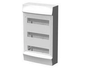 Rozvodnice nástěnná ABB 1SPE007717F0600, IP41/36M, Mistral41W bez. N/PE, bez dvířek