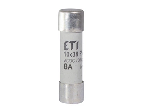 ETI 002625020 pojistka, CH10x38 gR 8A/700V AC/DC