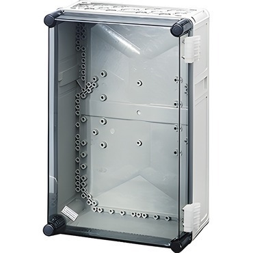 HEN Mi 9300 Prázdná rozvodnice s průhledným víkem na pantech, IP 65, vnější rozměry (š-v-h) 300x450x