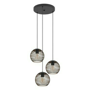 Závěsné svítidlo ALMANZORA černá O465 mm 3x60W EGLO
