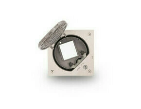 Vklad krabice podlahové SIMON KSE0SEC/23/72, KSE IP66 s inbus. zámkem, prázdný, 1M K45, nerez. ocel