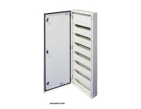 SEZ T-BOX 162/9/18  Kovová skříň T-BOX, nástěnná, 162 modulů - 9 řad, IP 65, 1550x450x125 mm