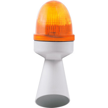 SCHM SIR-40422 houkačka s opt. signalizací, 240 VAC, trv. tón, SLEM F, oranž., 40422