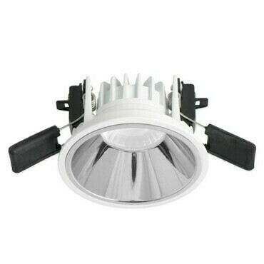 LED podhledové svítidlo MC LED Jolly 8 UGR, 8W, 3CCT (2700K, 3000K, 4000K), 60°, IP44, bílá barva