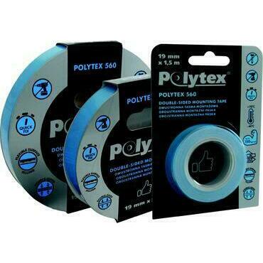 ANT111300 560 POLYTEX 19mm x 1,5 m - Oboustranná pěnová páska