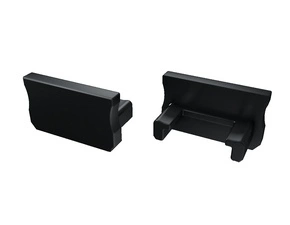 Koncovka profilu GREENLUX EC-PROFIL A BLACK (12-0012-01)