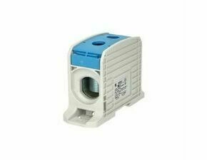 EL 1006051 Svorka univerzální RKA 300 N, 520A, 1pól., AL/CU, modrá, na DIN/na panel (bal.1)