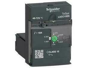 SCHN LUCC1XES TeSys řada U, rozšířená řídicí jednotka, 0,35…1,4A, třída 10 pro 1-fáz.motory, pro zák