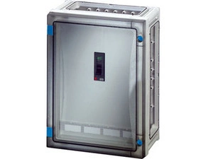 HEN FP 5216 Skříň s výkonovým jističem 160A/3, 5-ti pólová, velikost skříně 2, uzávěr dveří ovládaný