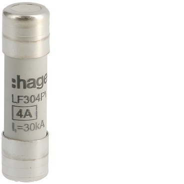HAG LF304PV Pojistka válcová, velikost 10x38, 4A gR 1000V DC