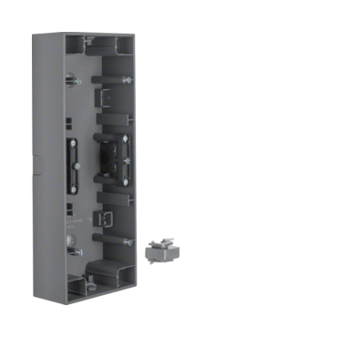 HAG 10437006 Krabice 3-násobná na omítku, Berker K.1, antracit, mat