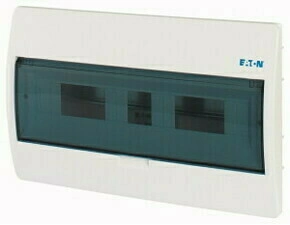Rozvodnice zápustná EATON 280355 BC-U-1/18-ECO, průhledné plast. dveře, 1 řada, 18 modulů