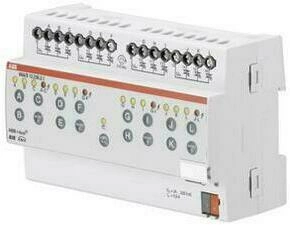 ABB 2CDG110117R0011 Řadový akční člen pohonu hlavic ventilů, 12násobný, 230 V AC 35-KNX