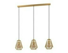 Svítidlo závěsné EGLO HL 3 E27 GOLDFARBEN STYPE