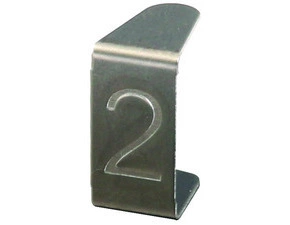 DEHN 490002  Štítek s číslem ""2"", NIRO DEHN DEHN