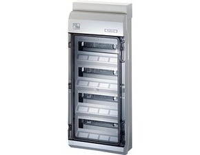 HEN KV PC 9448 Jističová skříň 4x 12 modulů pro nechráněnou venkovní instalaci, se svorkovnicí PE/N,