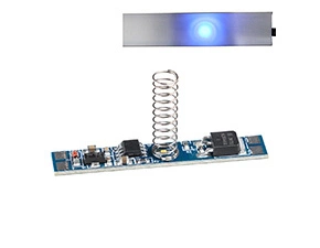 Stmívač dotykový MC LED LED pásku do hliníkových profilů, s pružinou a paměťovou funkcí