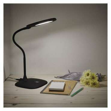 EMOS Z7602B LED STOLNÍ LAMPA STELLA ČERNÁ