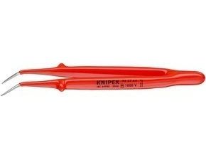 KNIPEX 92 37 64 Pinzeta přesná, zahnutá do 1000 V