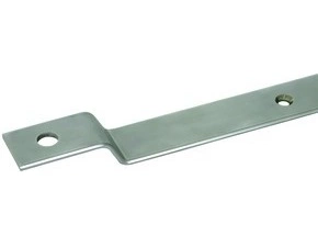 DEHN 860315  Připojovací praporec úhlový pro pásek 30x3,5 nerez V4A L 1500mm  s otvorem 11mm DEHN DEHN