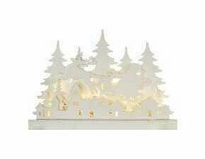 EMOS DCWW30 12LED WOOD SCENE 2AA WW