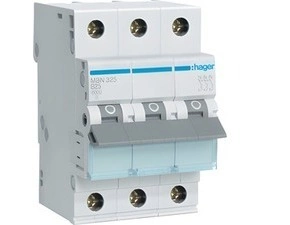 Jistič třípolový HAGER MBN325 3 pól. 25A, char.B, 6 kA