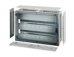 HEN FP 1408 Jističová skříň 2x 27 modulů, se svorkovnicí PE/N, s bočními stěnami