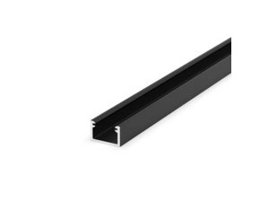LED profil přisazený GREENLUX AL-PROFIL (E2) B 2m, černá