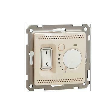 SCHN SDD112506 Sedna D/E - Prostorový termostat 16A, Béžová RP 0,19kč/ks