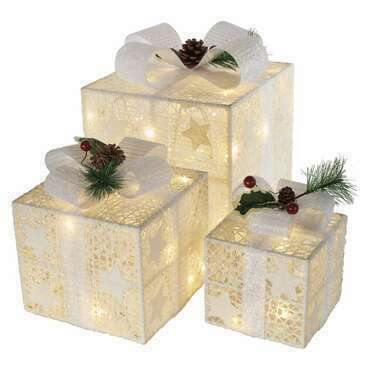 EMOS DCFC27 60LED XMAS WHITE GIFT BOX WW