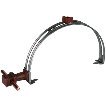 DEHN 204913  Podpěra vedení stavitelná, nerez s PV snap, plast hnědý, H 36mm, pro prům. 8mm DEHN DEHN