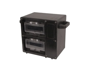 FAM Skříň RubberBOX 4124, 24mod., 400x400x275mm