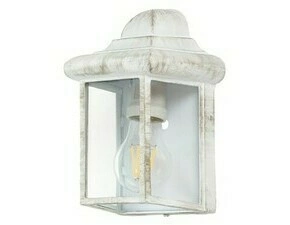 Venkovní nástěnné svítidlo Norvich antikovaná bílá E27 1×60W RABALUX 8753
