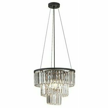 Svítidlo závěsné RABALUX 72265 ELOISA černá E27 3x MAX 25W