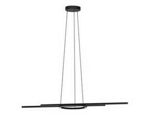 Svítidlo závěsné EGLO LED-ZIG-CCT HL SCHWARZ WS ZILLERIO-Z
