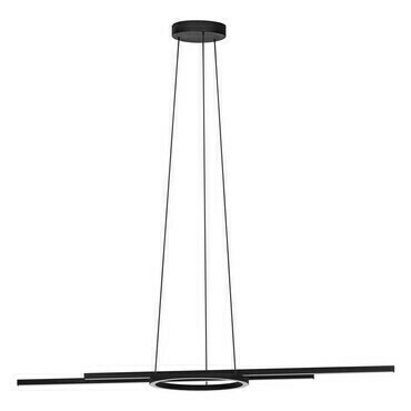 Svítidlo závěsné EGLO LED-ZIG-CCT HL SCHWARZ WS ZILLERIO-Z