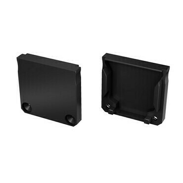 Koncovka profilu GREENLUX EC-PROFIL DILEDA BLACK ALU (12-0192-11)